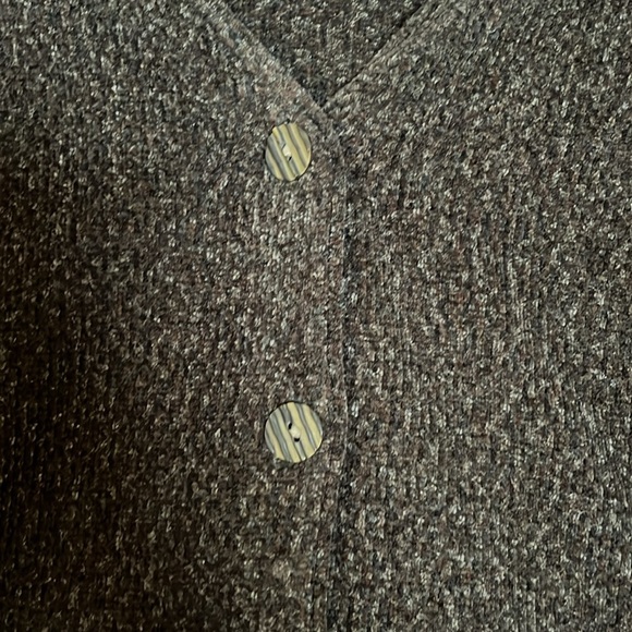 Green 90s cardigan sweater - Picture 3 of 4